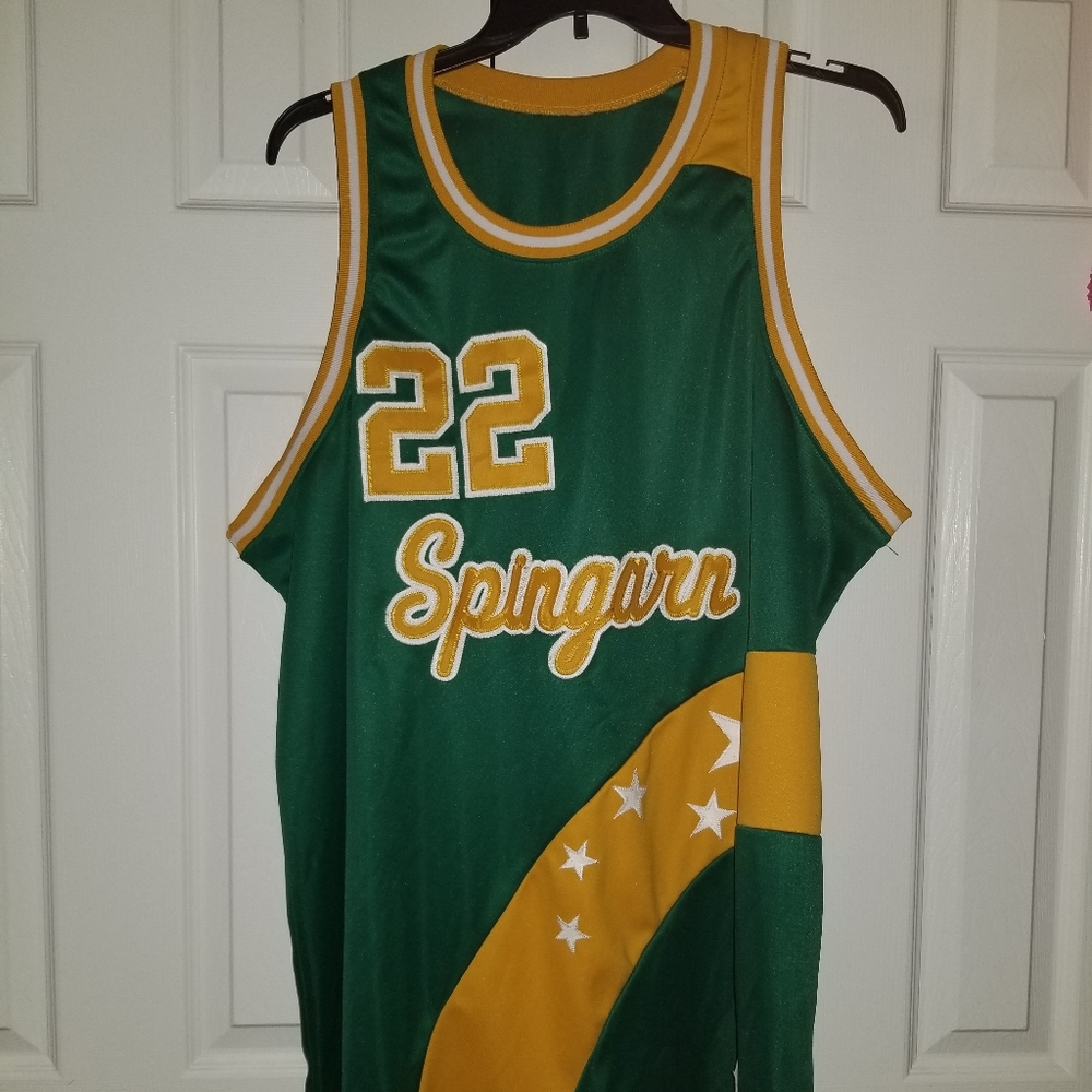 NWOT Elgin Baylor Spingarn basketball jersey